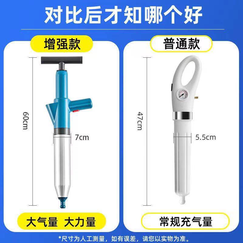 Picture of Toilet Dredge Tool Toilet Pipe Blocking High Pressure Gas Kitchen Household Artifact Sewer Dredge