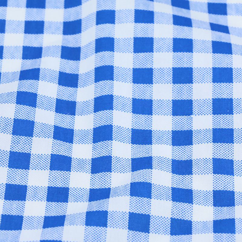 Picture of 2.35 m Wide Cotton Wholesale Cotton Plaid Printed Woven Fabric Decorative Cloth Home Textile Bedding Fabric