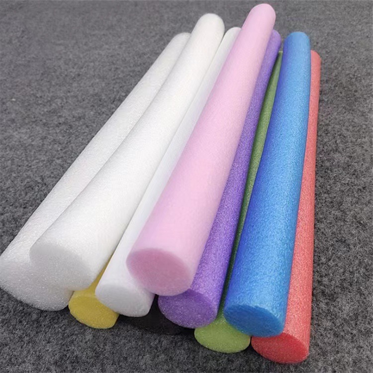 Solid Pearl Cotton Stick White Flower Bag Wrist Plug Cotton Column Filling EPE Foam Stick Pearl Cotton Stick