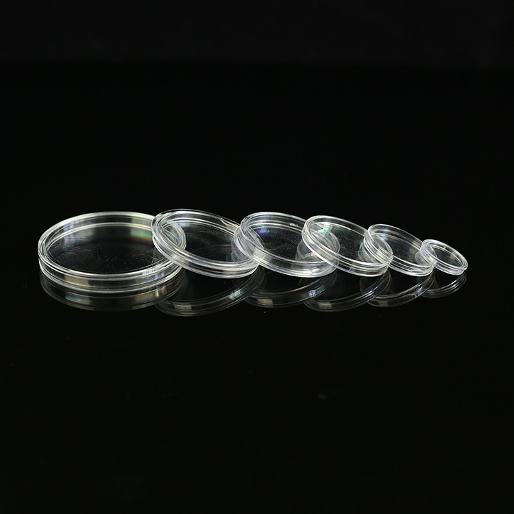 Customized Acrylic Ps Commemorative Coin Coin Special Box Coin Coin Commemorative Coin Small Round Box Zodiac Protection Box
