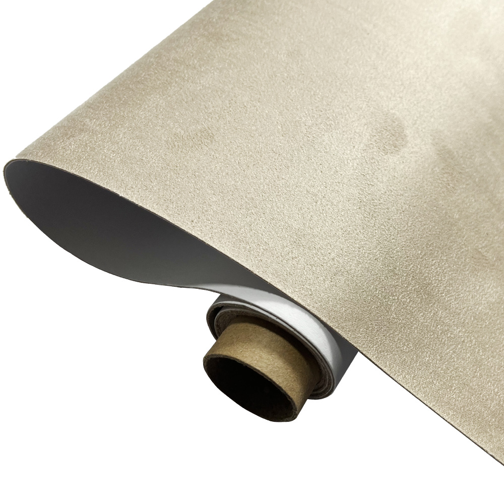 Picture of Suede suede suede flannelette sofa repair subsidy self-adhesive modified car interior central control roof modification cross-border hot sale
