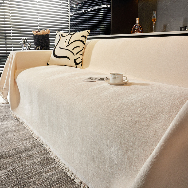 Ins Style Universal Sofa Towel Sofa Blanket Cover Towel Chenille Sofa Cover Cloth Full Covering Full Cover Sofa Cover Cover