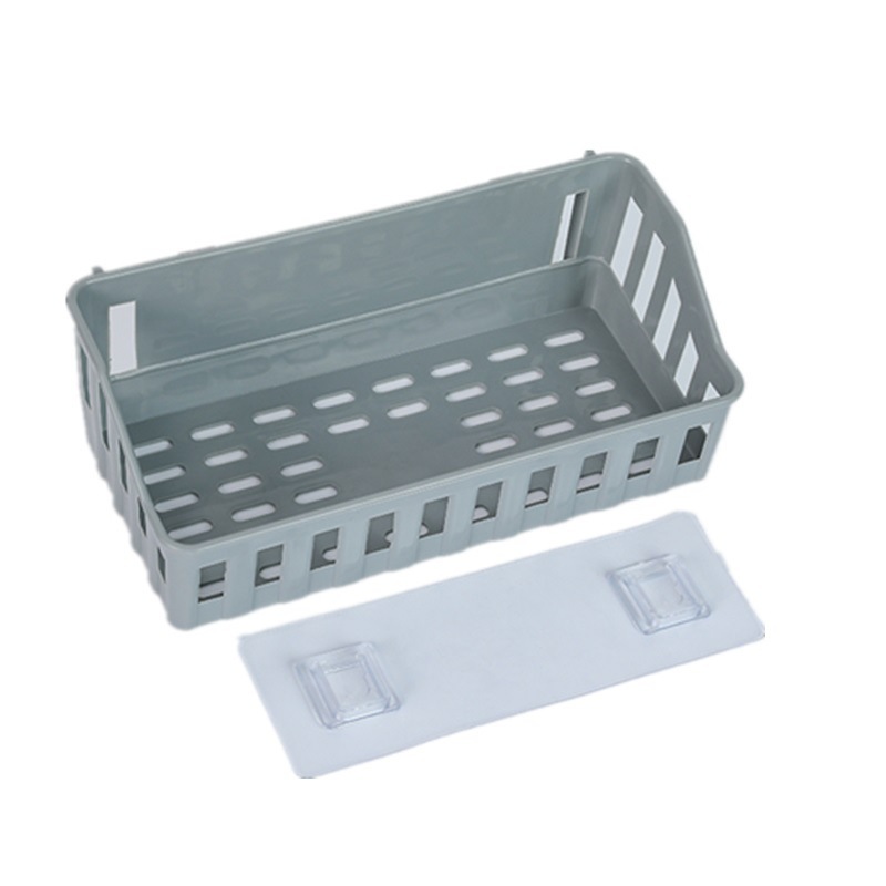 Picture of Bathroom Storage Rack Bathroom Shelf Wall-Mounted Punch-Free Storage Rack Toilet Toilet Wall Tripod