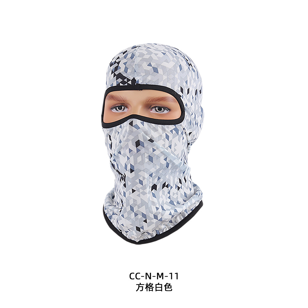 Picture of Milk Silk Lycra Soft Equipment Outdoor Cycling Bicycle Motorcycle Windproof Sunproof Dustproof Mask Mask Headband