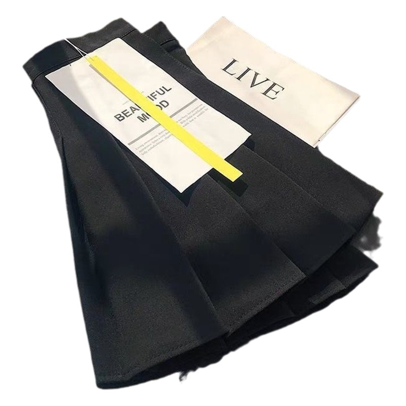 A- Line Half Skirt dress Pleated Skirt Safety Pants Women Casual JK Pants Women Summer Shorts Shorts MM