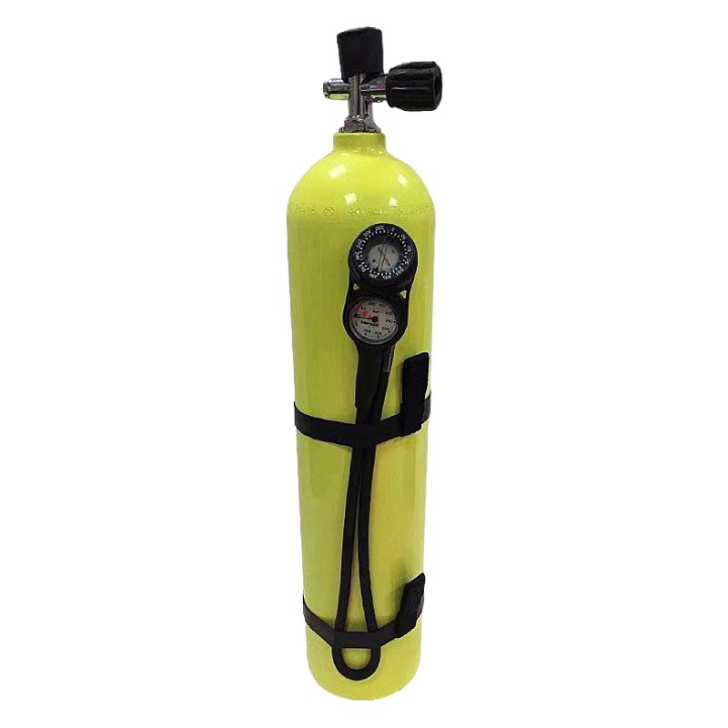 Rubber hose retainer diving equipment side hanging decompression bottle gas cylinder ring gas cylinder belt bottle hoop strap