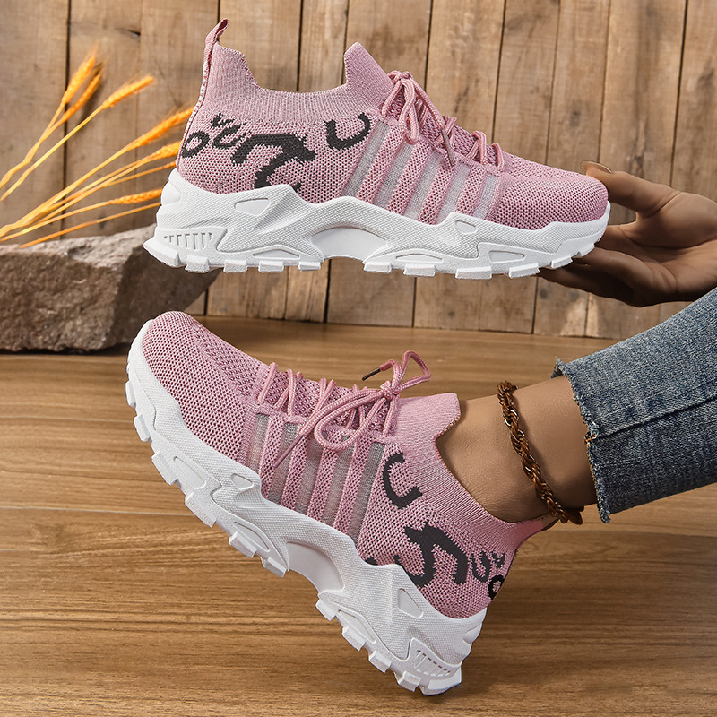 Shoes Women's Summer Fashion New Daddy Shoes Shoes Mesh Breathable Korean Style sneaker Vintage Forrest Gump Shoes