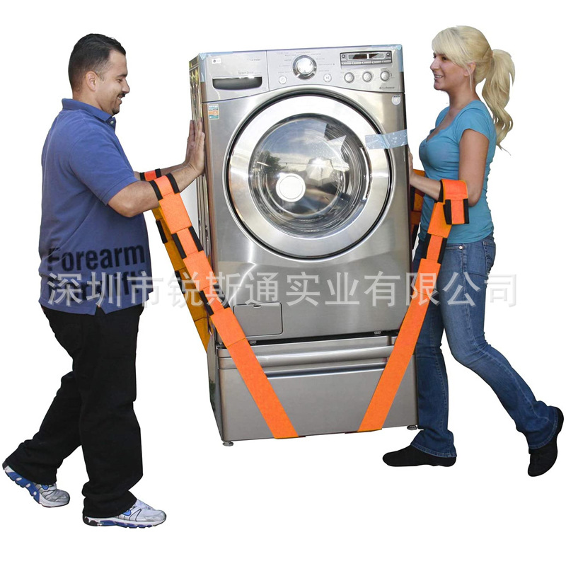 Factory in stock furniture carrying belt wrist back moving rope pull belt heavy material labor-saving moving artifact