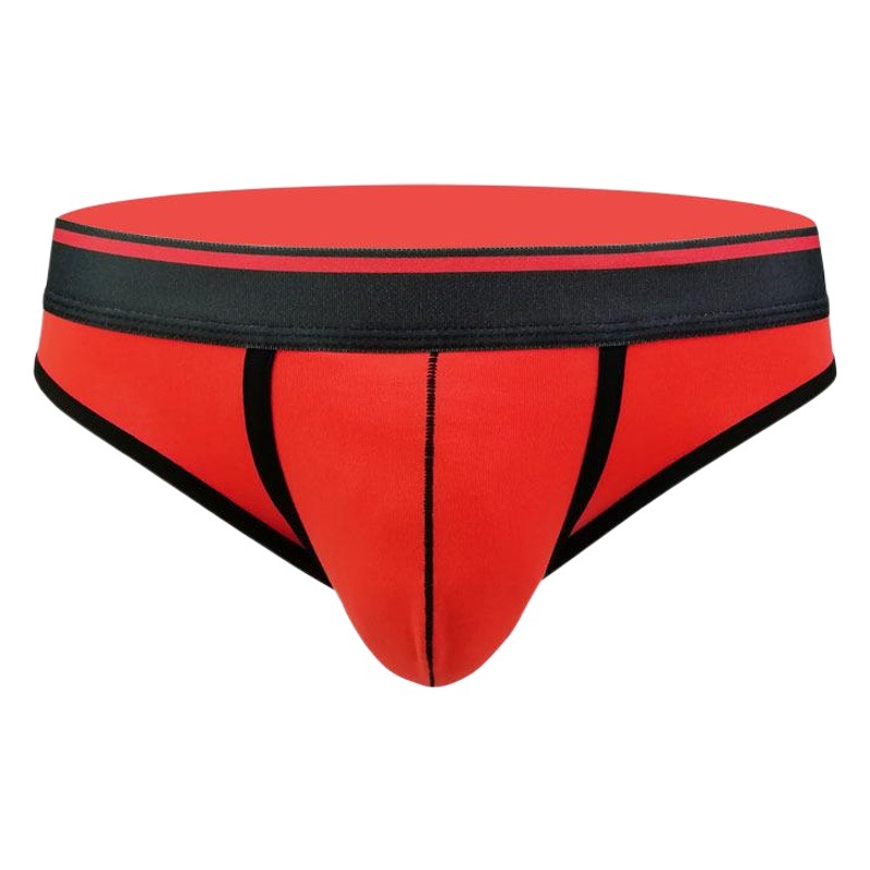 Simple Men's Low Waist Briefs Thin Cotton Solid Color Breathable Cross-border Supply Low Waist Men's Tight Sexy Briefs