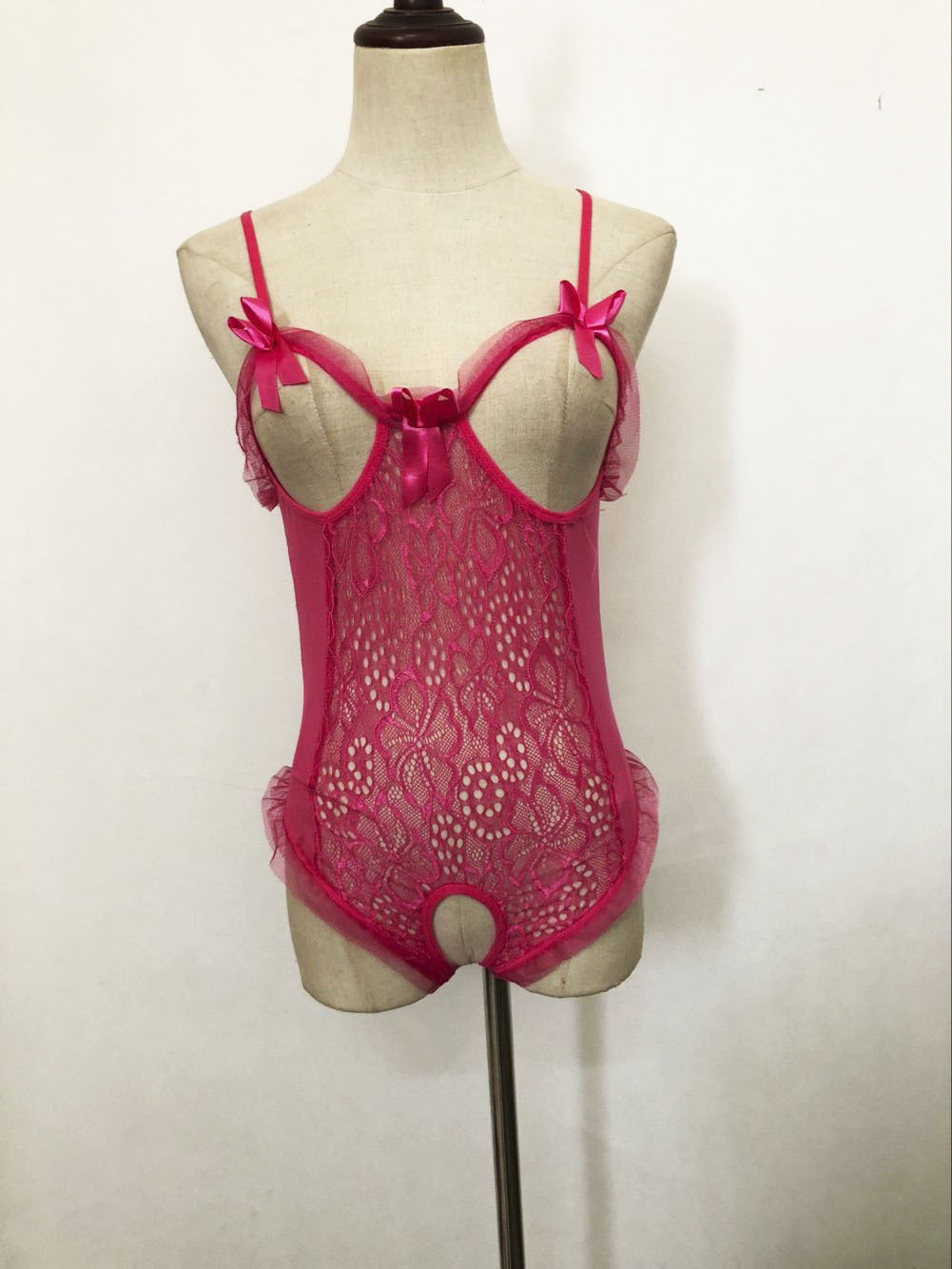 Picture of Sexy underwear manufacturers wholesale Europe and the United States sexy chest leakage conjoined sexy underwear Amazon/explosions
