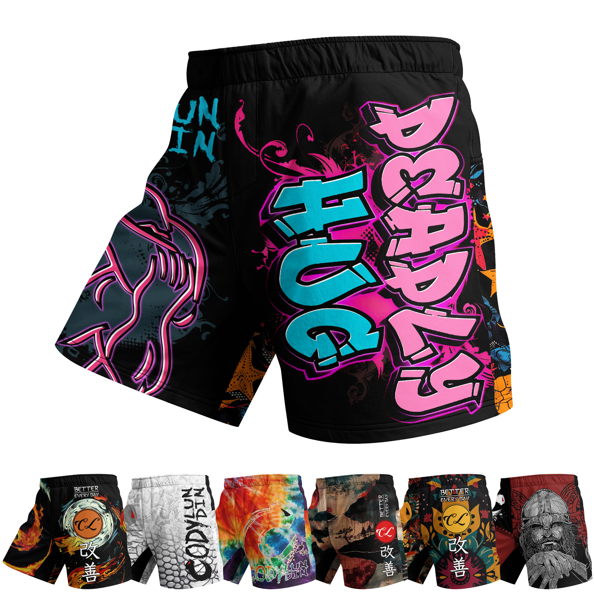 2024 Summer New Sports Shorts Men's Fitness Running Thin Quick-drying Comfortable Training Pants Sports Pants Casual Short