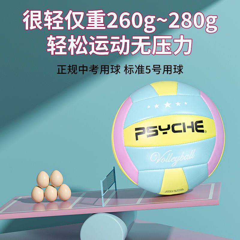 Picture of School recommend PVC machine sewing volleyball high school entrance examination competition training hard volleyball No.5 beach volleyball wholesale Volleyball