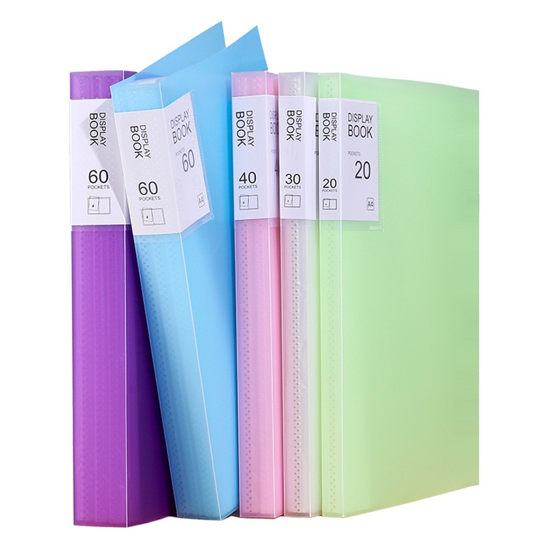 A4 information book multi-layer transparent insert folder student examination paper storage folder B ultrasound pregnancy test storage book music folder