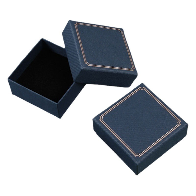 Spot earring box necklace multi-purpose fashion small gift box heaven and earth cover jewelry packaging box manufacturers wholesale