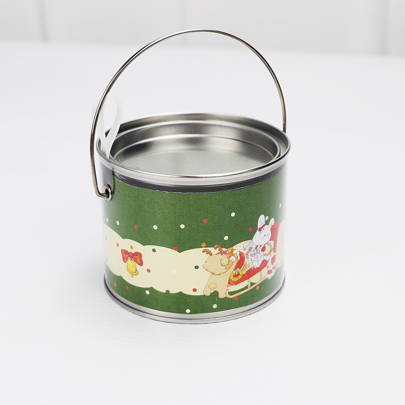 Picture of Factory Tinplate PVC Portable Box Children's Gift Packaging Box Baby Birthday Gift Box
