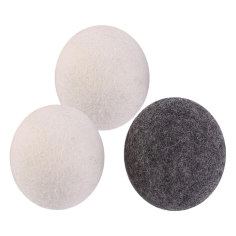 Picture of Manufacturer Wholesale Wool Drying Balls with Printable Logo Clothing Anti-Winding Anti-Wrinkle Felt Balls for Dryers Wool Balls
