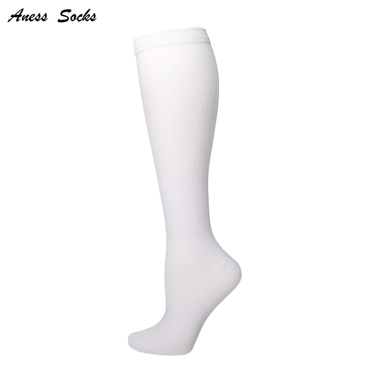 Picture of Cross-border pressure socks calf socks women's four seasons imitation nylon flat socks outdoor sports running stovepipe socks elastic socks