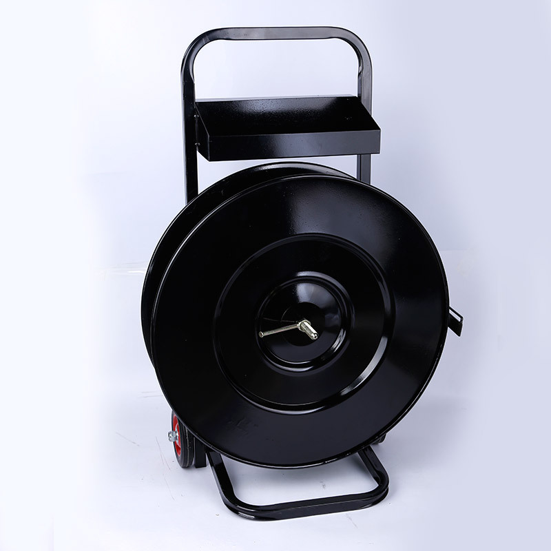 Picture of Plastic steel belt wheel pet plastic steel belt trolley iron belt wheel manual packing belt wheel stock supply