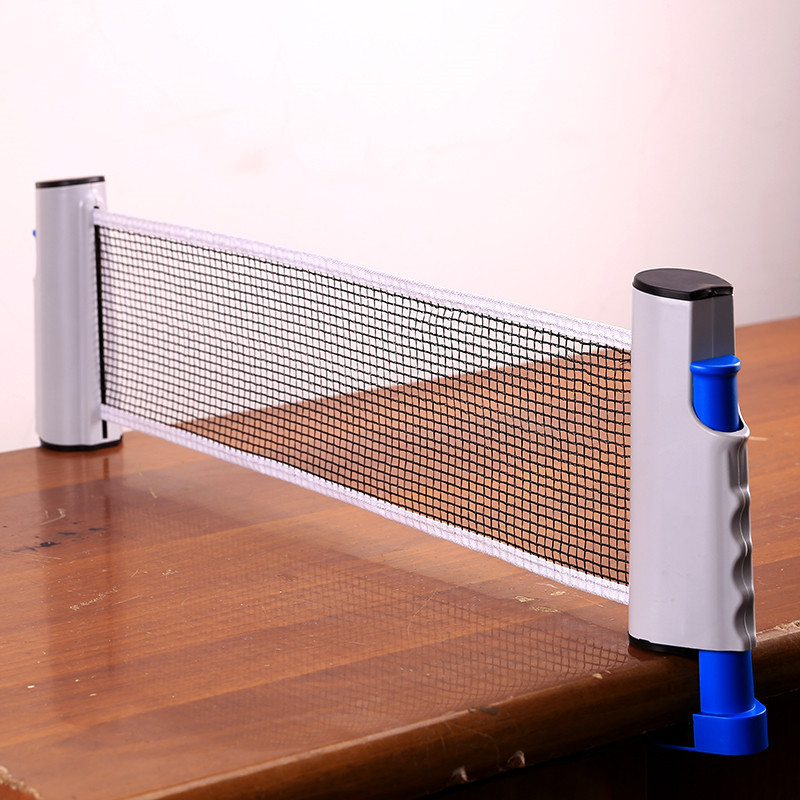 Picture of Wholesale color boxed table tennis net portable net telescopic net 2 m free telescopic table tennis competition