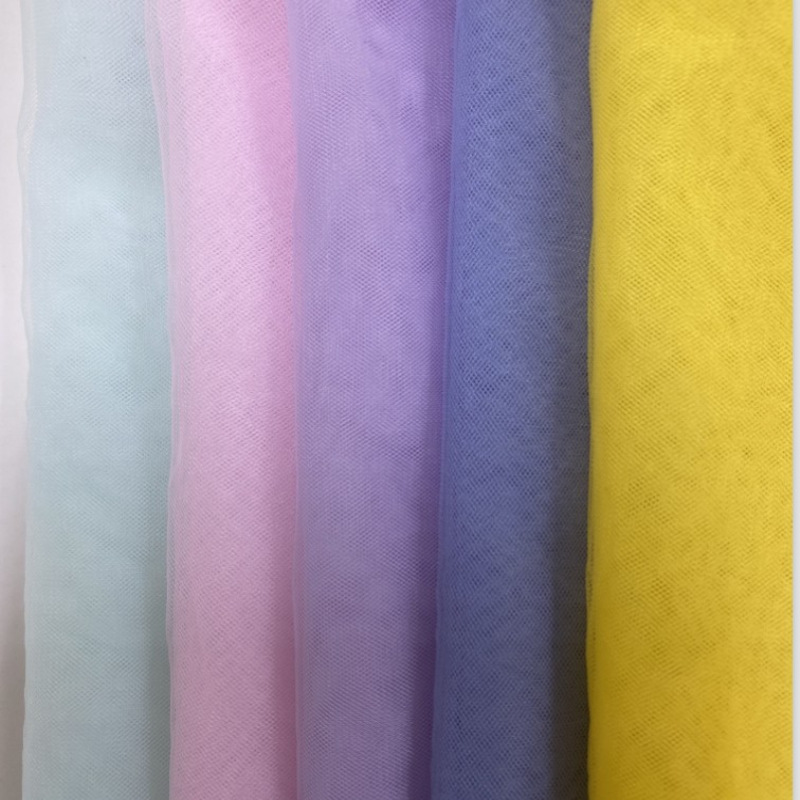 Special American Mesh Soft Small Four Corner Wedding Mesh 45A Encrypted Nylon Mesh Gauze Fabric Tutu Skirt Mesh