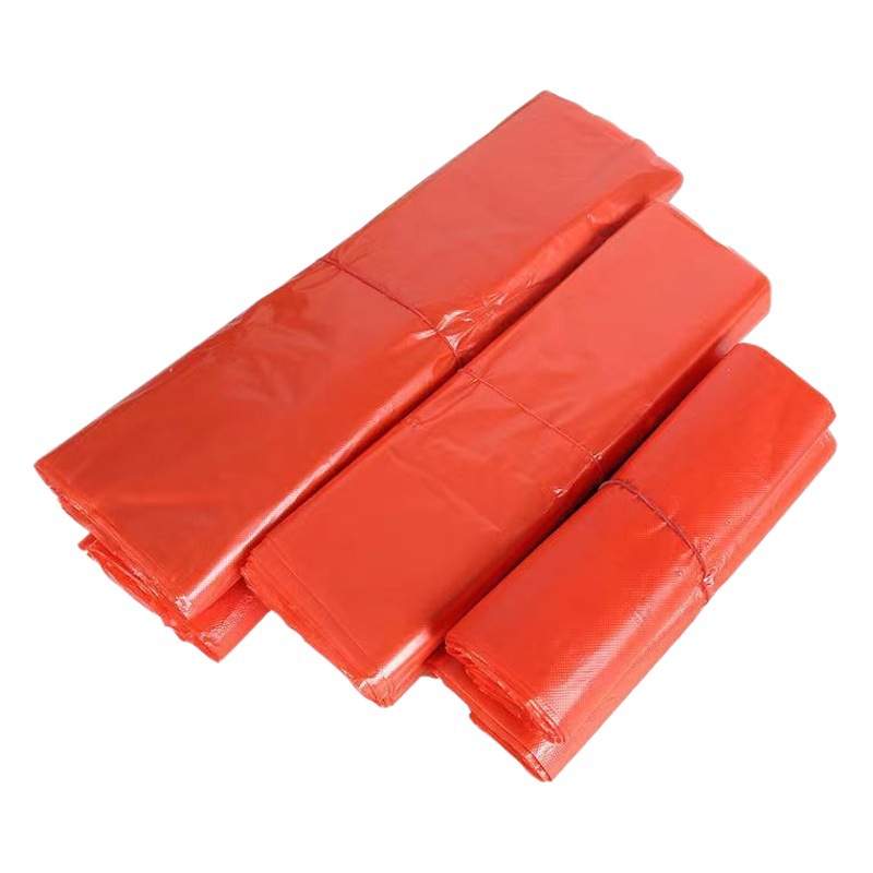 Red plastic bag wholesale vest bag disposable vegetable market vegetable and fruit bag portable convenient bag