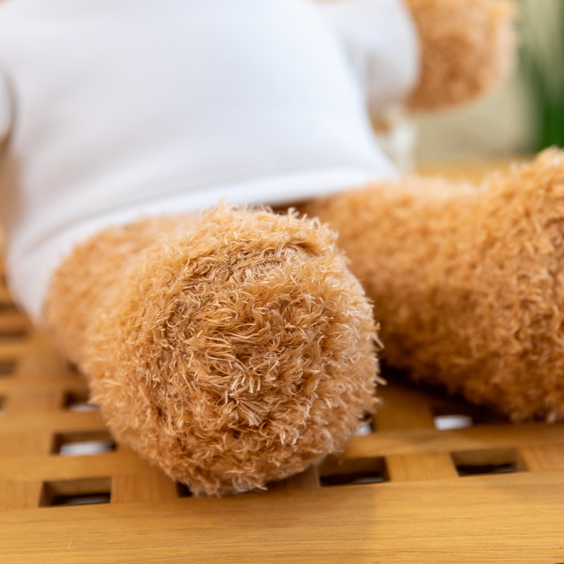 Picture of Wholesale Teddy Bear Dressing Bear Doll Stuffed Toy 4S Store Gift Printed Logo Doll Activities for Children