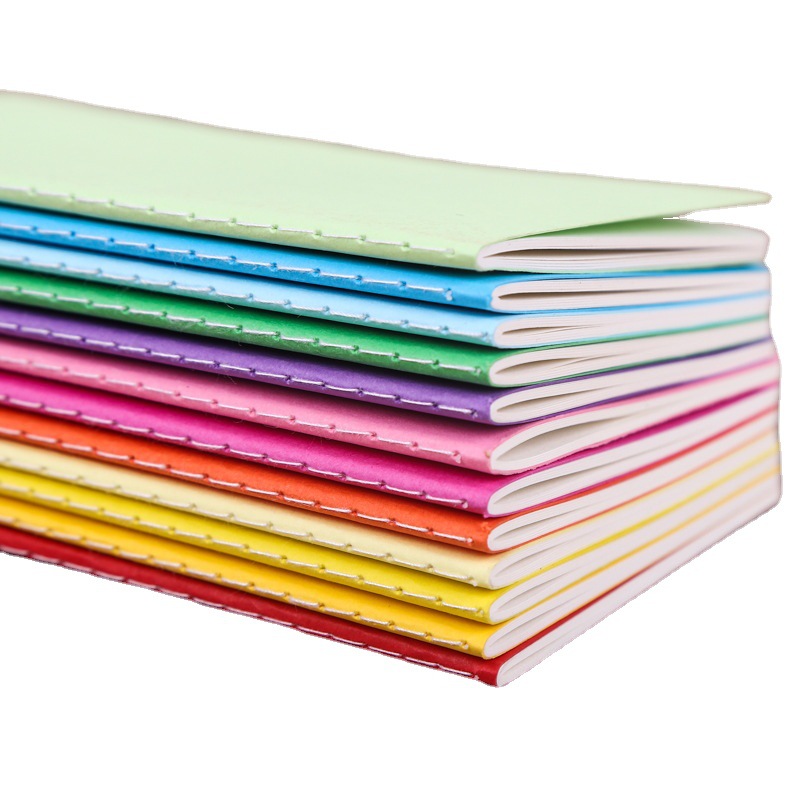 Picture of Wireless glued notebook small fresh diary student notepad color notebook simple notebook in stock wholesale