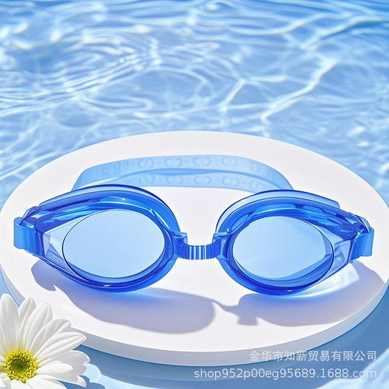 Adult swimming goggles wholesale hot PVC independent bags unisex children anti-fog swimming goggles summer travel must
