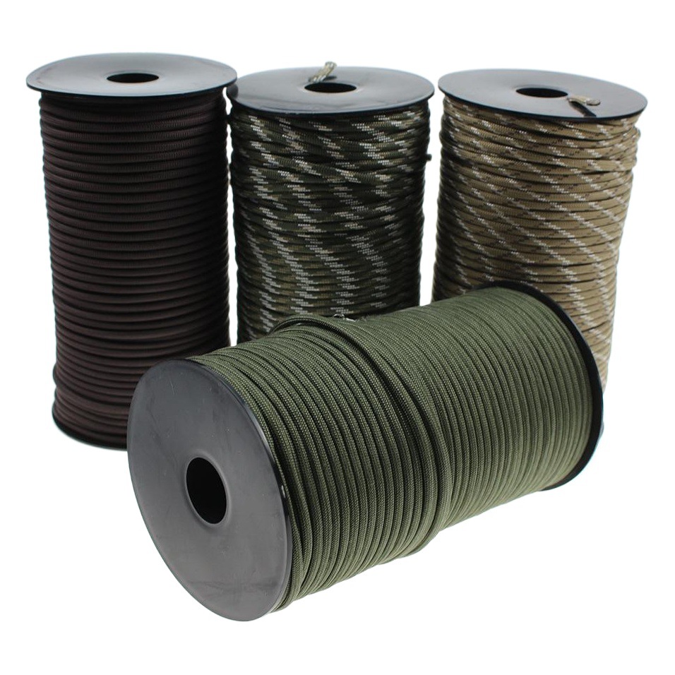 4mm9 Nine Core 100 m Umbrella Rope Outdoor Camping Binding Rope diy Bracelet Braided Rope 100 m Foot m No Joint