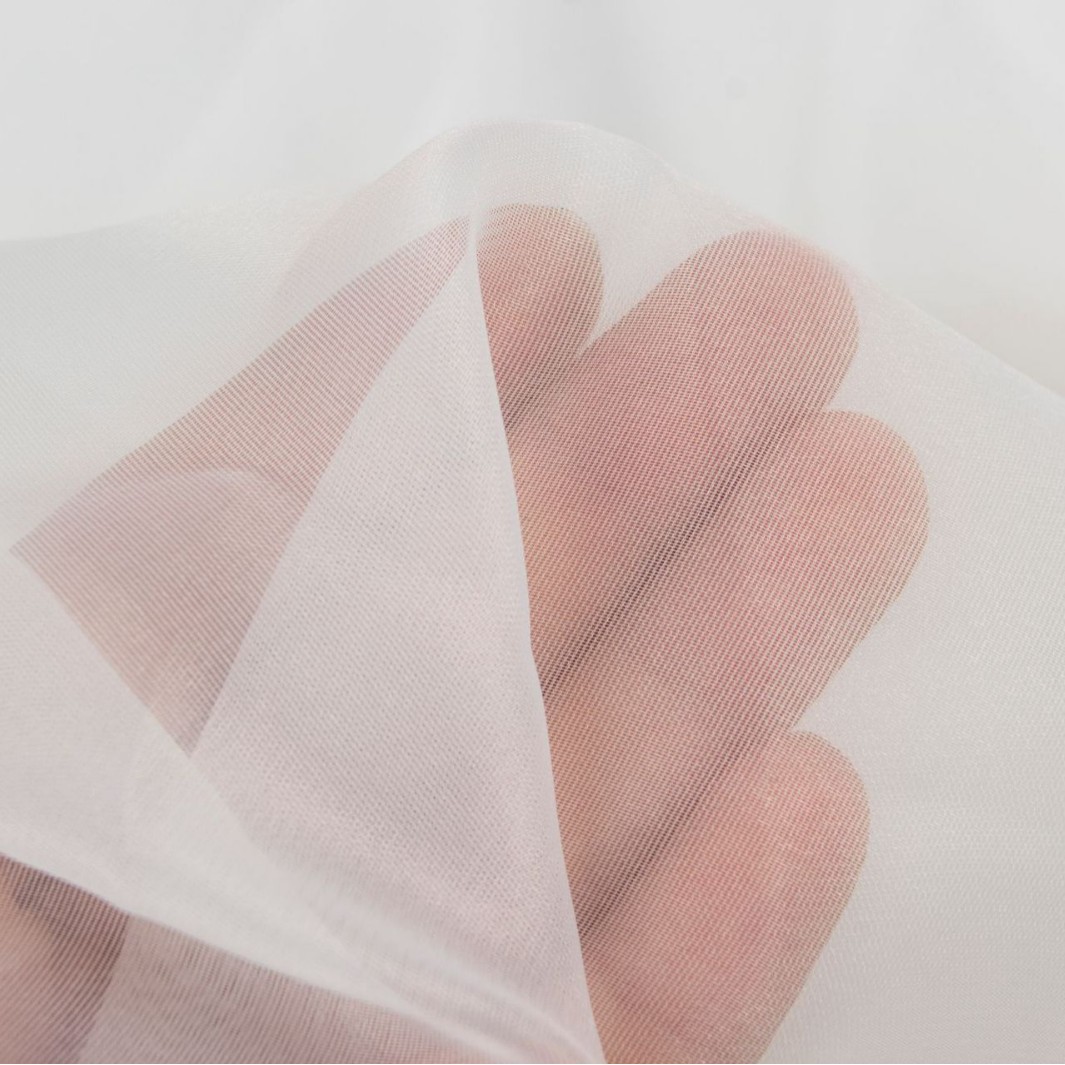 Spot White Organza Gift Packaging Bag Bow Silk Scarf Headband Skirt Bustle Wedding Arrangement Fabric