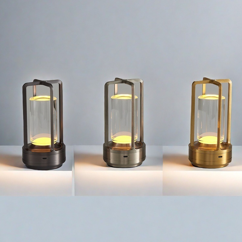 cross-border usb portable outdoor camping lamp led table lamp creative charging night light bedroom eye protection bedside lamp