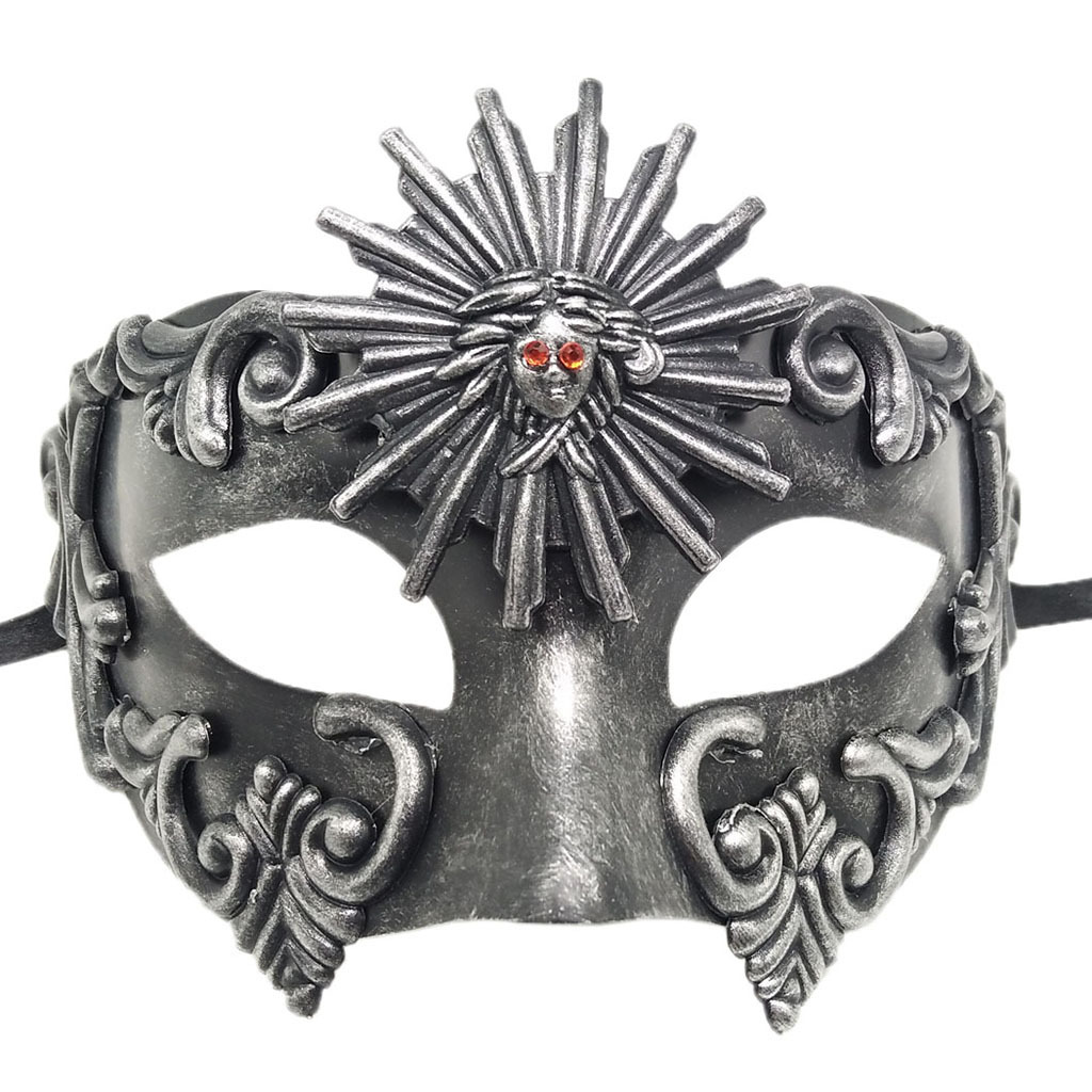 Picture of Men's Masquerade Mask Halloween Ghost Festival Carnival Roman Flathead Mask Show Party Party