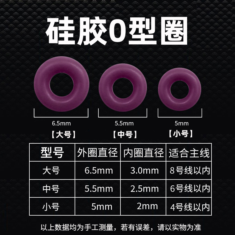 Picture of Huanshengda opening unloading force eight-shaped ring strong pulling force high-speed Raffe swivel fishing 8-shaped ring fishing gear small accessories