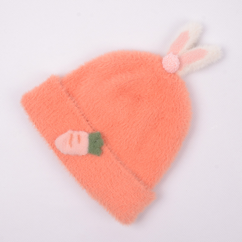 Picture of Baby hat autumn and winter Korean style children's warm wool hat cute super cute boys and girls knitted pullover hat fashion