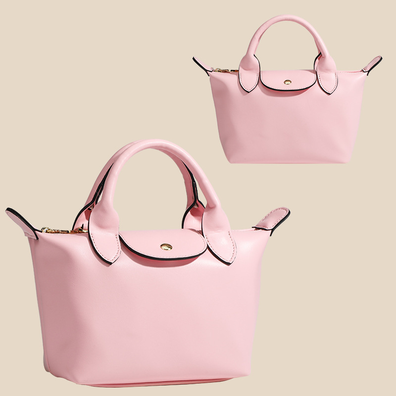 Cross-border Large Capacity Portable Longxiang Bag Xiaozhong Advanced Shoulder Bag 2024 New Casual All-match Handbag