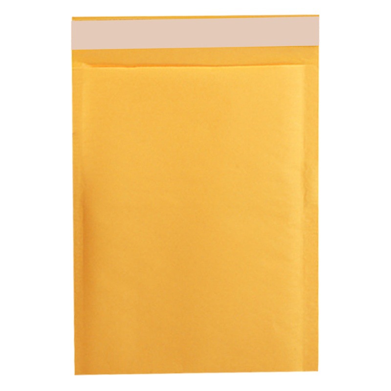 Xinli yellow Kraft Paper Bubble Bag thickened clothing packaging bag Bubble Express bag wholesale envelope bag