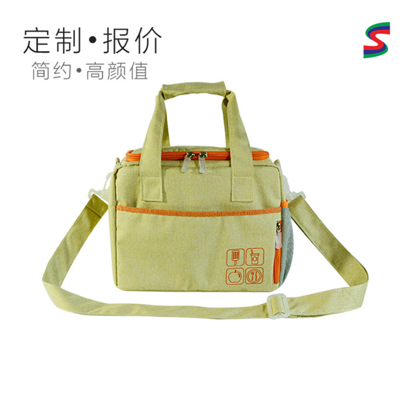 Polyester thermal insulation bag portable thickened environmental protection lunch thermal insulation ice bag factory wholesale customizable thermal insulation bag