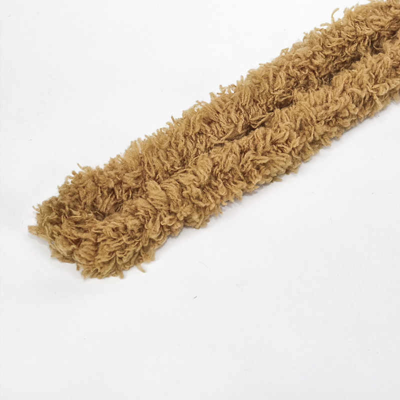 Picture of 15mm Coral Fleece Twist Stick Puppy Material Pack Accessories Encrypted Thickened Wool Strip Handmade DIY Plush Doll