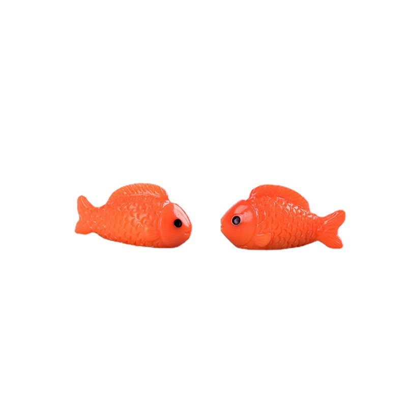 Picture of Micro-Landscape Simulation size red koi fish tank Ocean Beach landscaping resin creative decorations accessories small ornaments
