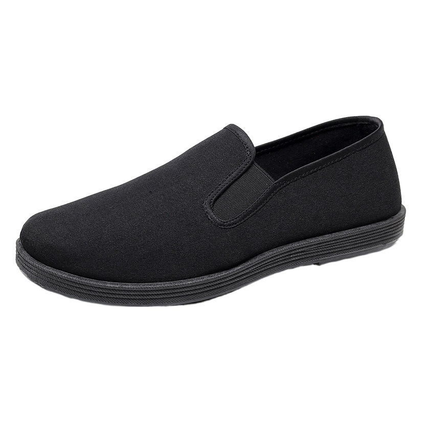 Old Beijing cloth shoes thickened non-slip wear-resistant men's shoes labor protection shoes comfortable breathable men's shoes all black work shoes