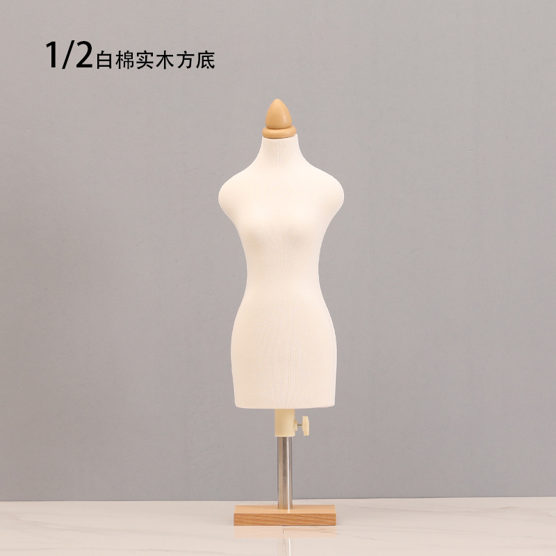 Picture of Teaching small table three-dimensional cutting female model student standard mini DIY model clothing clothing design pin