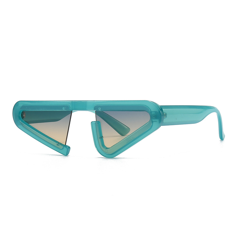 Picture of 083 Personality Funny Cross-border Narrow Three-legged Sunglasses Women's Trendy Street Photoshoot Cat's Eye Sunglasses Men