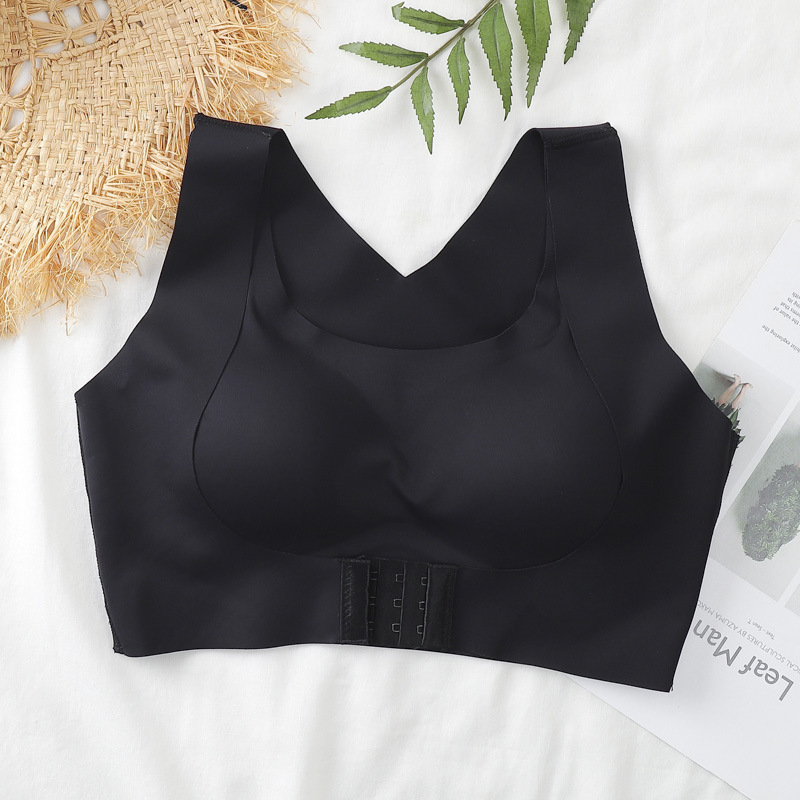 Picture of Foreign trade back best back wrapped chest women's underwear Ice Silk beauty back chest support sports yoga push up vest bra Women's