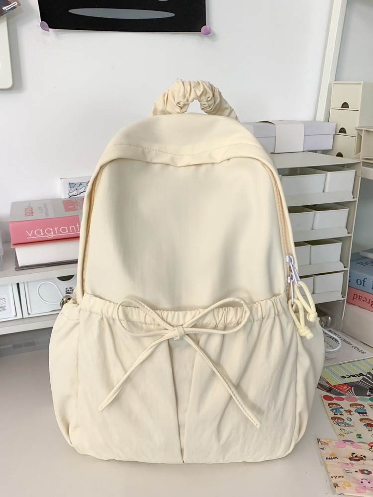 Picture of Korean Style Women's Fashionable All-match Backpack Nylon New Travel Outdoor Backpack Lightweight Student Commuter Schoolbag