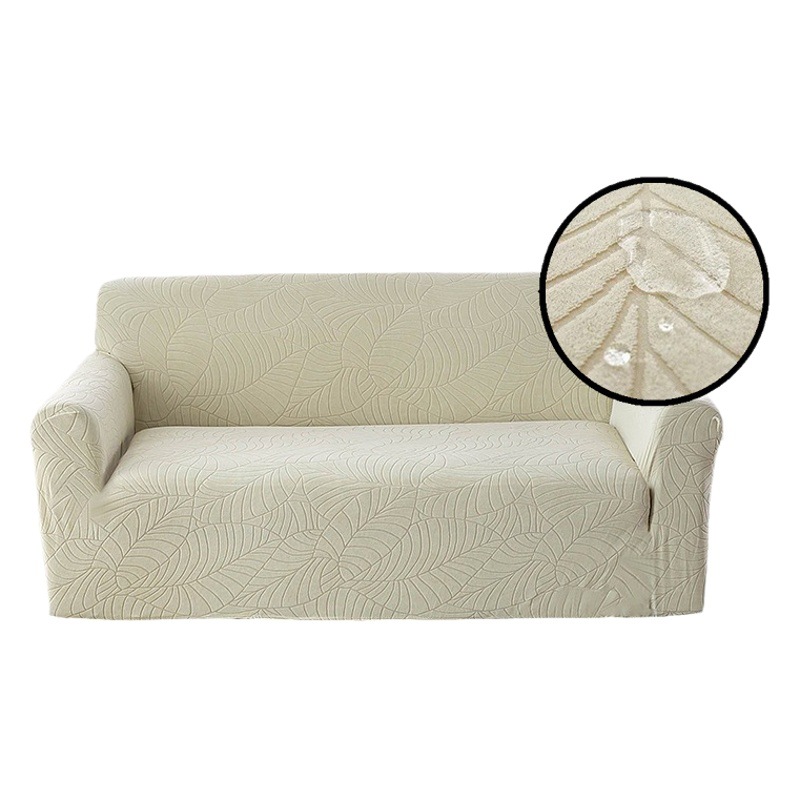 Simple Style Jacquard Stretch Sofa Cover with a High-End Feel, Full Coverage, Anti-Cat Claw Sofa Cover, Lazy Sofa Full Cover Cloth