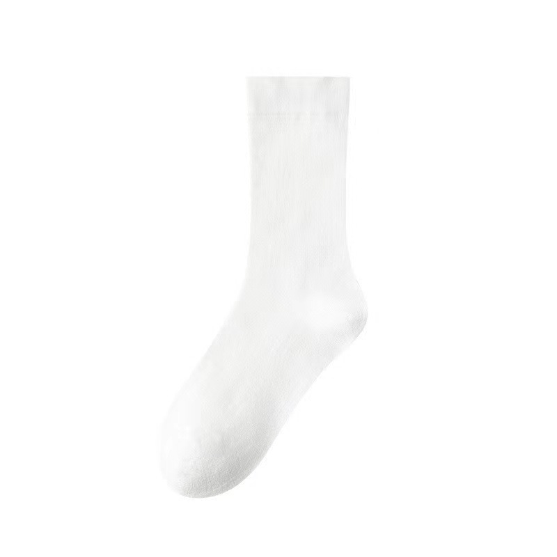Picture of Mid-Calf Socks for Women, Spring and Autumn Solid Color Slouch Socks, Versatile Maternity Socks, Casual Long Socks, Zhuji Socks Wholesale