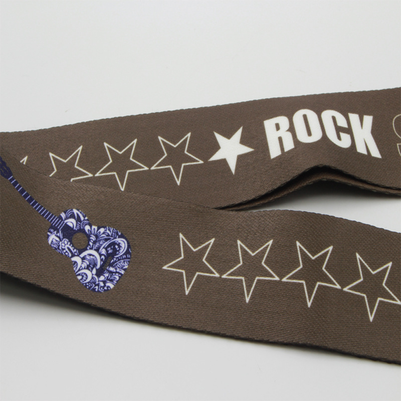 Picture of Guitar Strap Guitar Strap Widened Electric Guitar Strap Polyester Folk Guitar Shoulder Strap Bass Guitar Strap