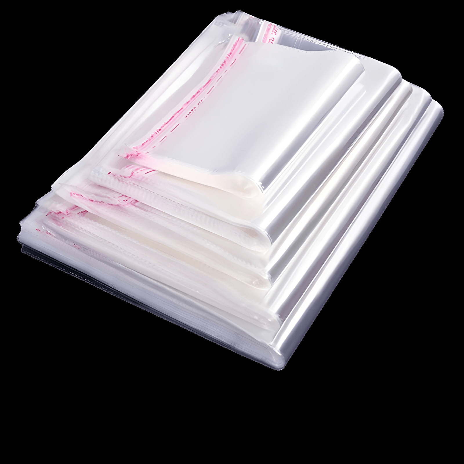 Customized Logo Opp Bag Self-Adhesive Bag Plastic Packaging Bag Clothing Clothing Packaging Bag Plastic Film Bag Manufacturer Wholesale