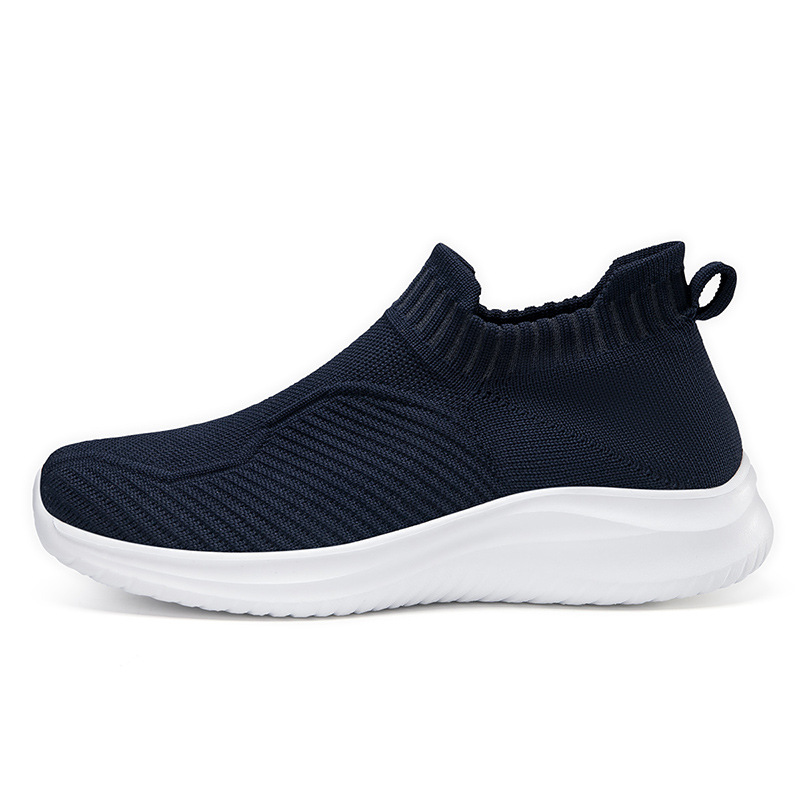Picture of Cross-border plus size new socks shoes summer walking casual women's shoes breathable fly woven running sneaker lazy feet