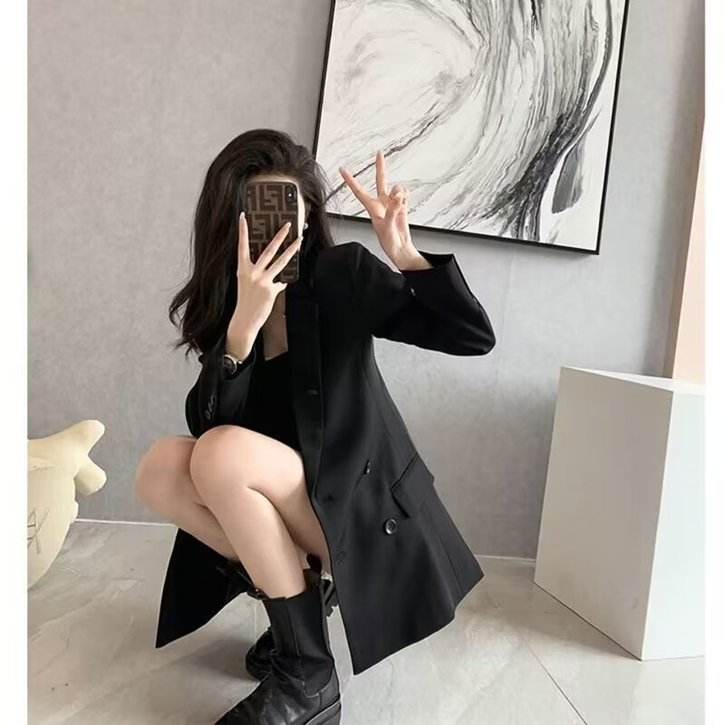 Picture of British style small suit jacket women's Korean version of 2024 spring and autumn new casual fashion suit niche jacket tide wholesale